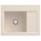 V&B Spüle SUBWAY 45 COMPACT 650x510mm Be li Handbet. ivory