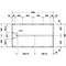 Duravit Fußgestell für Duschwanne 1600x900mm