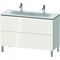 Duravit Waschtischunterbau L-CUBE 704x1220x481mm weiß hochglanz