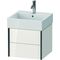 Duravit Waschtischunterbau XVIU 397x484x454mm Prof. sw ma weiß hochglanz