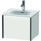 Duravit Waschtischunterbau XVIU 397x510x420mm Prof. sw matt weiß matt