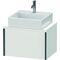 Duravit Konsolenunterschrank XVIU 400x600x478mm Prof. sw matt weiß matt