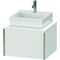 Duravit Konsolenunterschrank XVIU 400x600x548mm Prof. Champ matt weiß matt