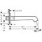 Wanneneinlauf AXOR CITTERIO E Ausladung 180mm stainless steel optic