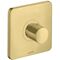 Thermostat AXOR CITTERIO M Unterputz 43 l/min brushed brass