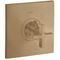 Thermostat HOGHFLOW AXOR CITTERIO 59 l/m UP mit Kreuzgriff brushed bronze