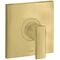 Einhebel-Brausemischer AXOR CITTERIO DN 15, Unterputz brushed brass