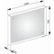 Keuco Lichtspiegel X-LINE 1000x700x105mm vulkanit