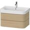Duravit WTU HAPPY D.2 PLUS 775x490mm 2 Schubk No we sdm o ES