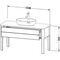 Duravit Waschtischunterbau LUV 1338x570mm 1 Ausz. No we sdm ES NB mitte