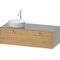 Duravit Waschtischunterbau WHITE TULIP 1300x550mm 1 Ausz. we sdm ES NB mitte
