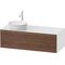 Duravit Waschtischunterbau WHITE TULIP 1300x550mm 2 Schubk we hgl o ES