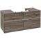 V&B Waschtischunterschrank COLLARO 120x54,8x50cm WT mttg m LED-B. Stone Oak