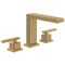 VB Dreiloch-WT-Armatur Mettlach 340x150 x200mm o Ablaufgarnitur Brushed Gold