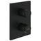 VB Waschtischauslauf-Set Dawn 60x150x 155mm ohne Ablaufgarnitur Matt Black