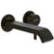 VB Waschtischauslauf-Set Dawn 3 60x60x 201mm ohne Ablaufgarnitur Matt Black