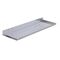 Ablageplatte B445xT150mm alufarben f.Lochplatte RASTERPLAN