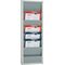 Werkstattplaner H900xB315xT76mm grau 1-reihig