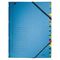 Leitz Ordnungsmappe 39120035 DIN A4 12 Fächer farbig Karton blau