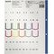 Leitz Register 12780000 blanko DIN A4 20teilig PP grau