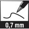 PILOT Druckbleistift Progrex 3072703 0,7mm bl