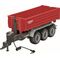 3-Achs-Hakenliftfahrgestell mit Mulde