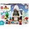 Duplo Lebkuchenhaus mit Weihnachtsmann