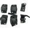 NSP Schützer-Set schwarz, Gr.M 25-50kg