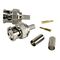 BNC Crimpstecker, 75 Ohm RG 58, 2 Stück