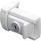 Komfort-Riegel WZ 60 F1 GL W, 60 mm, abschließbar, weiß