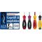 Schraubendrehersatz 362 K7 7-tlg.TORX® Mehrkomponentengriffen