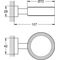 Grohe Halter ESSENTIALS CUBE su-st