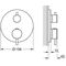 Grohe Thermostat-Brausebatterie ATRIO FMS zu 35604, 2-Wege-Umstellung chrom