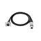 PSSO Patch Kabel XLR(F)/XLR(M) EB 1m sw