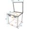 ROADINGER Flightcase Spiegelkugel 40cm