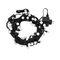 EUROLITE LED Murmel-Lichterkette 80LEDs SC rot/bl