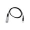 EUROLITE DMX-Adapter IN Klinke 3,5/XLR 1m