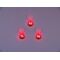 EUROPALMS LED-Glas 2cl mit Würfelspiel, rot, 3x