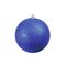 EUROPALMS Dekokugel 20cm, blau, glitzer