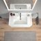 Duravit Waschtisch STARCK 3 m ÜL HLB 1 Hahnloch 850x485mm weiß