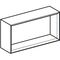 Geberit Regal iCon 450x233x132mm sandgrau hochglanz
