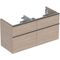 Geberit Waschtischunterschrank iCon 1200x615x476mm f D-WT Eiche/Griff Lav m