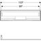 Geberit Waschtischunterschrank ONE 1 Sch. 1050x266x470mm NB hick Mel Ho-st