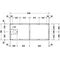 Duravit Fußgestell für Duschwanne Tempano 1700x700mm
