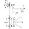 Grohe Schwenk-Batterie COSTA 1/2Zoll chr
