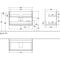 V&B Waschtischunterschrank FINION 996x591x498mm Peony