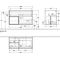 V&B Waschtischunterschrank FINION 1000x603x501mm Regalele. go ma bl Matt