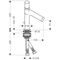 2-Griff-Waschtischarmatur 80 AXOR STARCK DN 15 m ZAG 1 1/4Zoll chrom