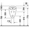 Duravit Urinal STARCK 1 320x285mm, ohne Deckel, ohne Fliege weiß