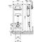 Schell WC-Montagemodul MONTUS CS 120 m UP-Spülkasten 12cm, barrierefrei